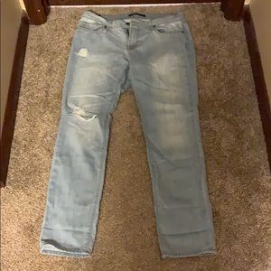 J Brand Aidan distressed boyfriend jeans